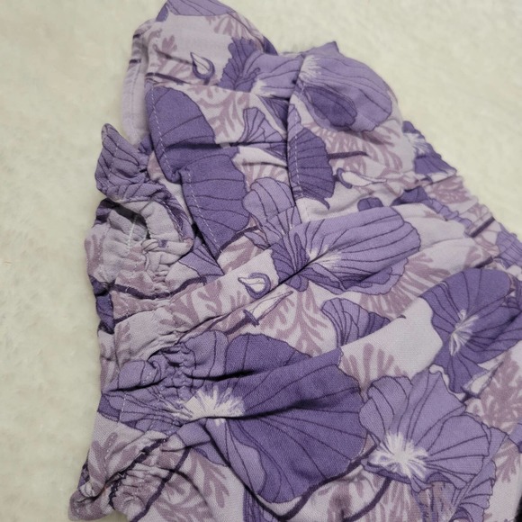 Kate Quinn Purple Poppy Ruffled Bloomer 18-24M - Picture 4 of 4